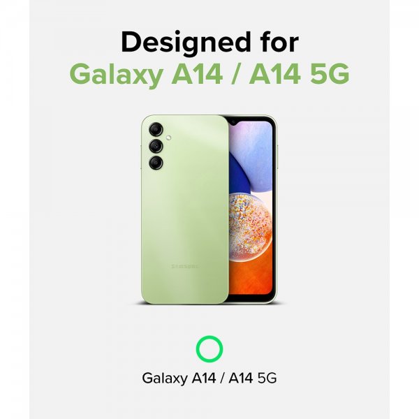 Ringke Samsung Galaxy A14 Deksel Fusion Matte Clear