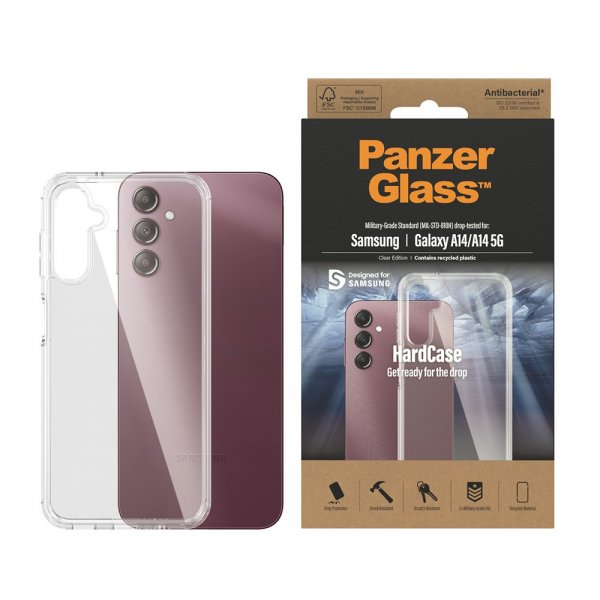 PanzerGlass Samsung Galaxy A14 Deksel HardCase Transparent