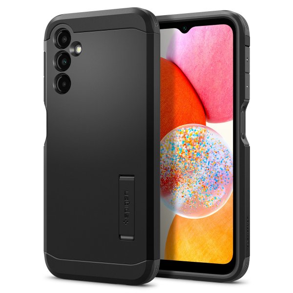 Spigen Samsung Galaxy A14 Deksel Tough Armor Svart