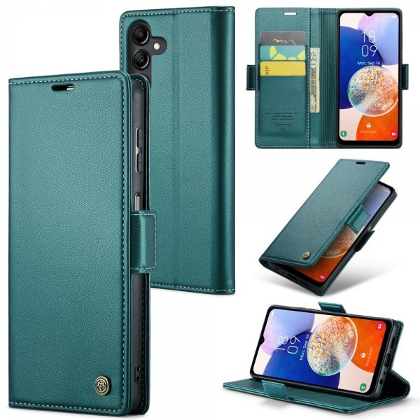 CaseMe Samsung Galaxy A14 Etui 023 Series Grønn