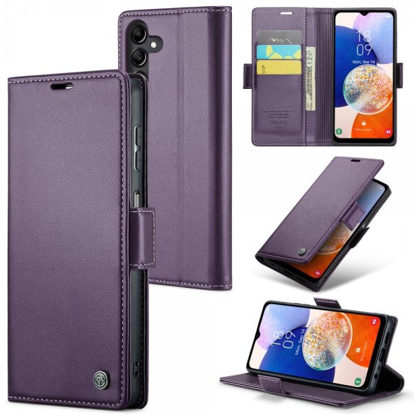 CaseMe Samsung Galaxy A14 Etui 023 Series Lilla