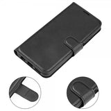 Samsung Galaxy A14 Etui Litchi Svart
