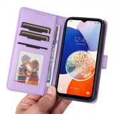 Betopnice Samsung Galaxy A14 Etui Avtagbart Deksel 005 Lilla