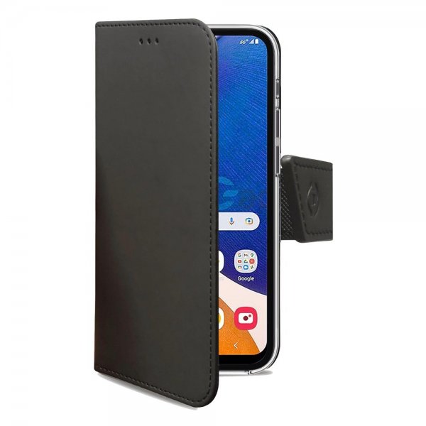 Celly Samsung Galaxy A14 Etui Wally Wallet Case Svart