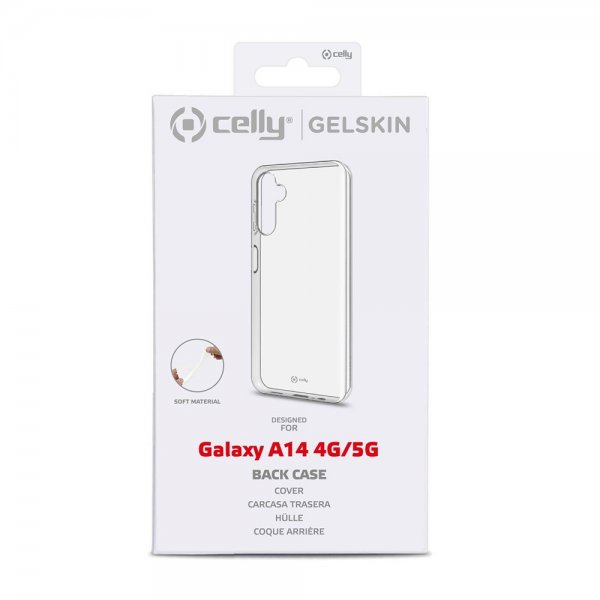 Celly Samsung Galaxy A14 Deksel GELSKIN Klar