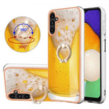 Samsung Galaxy A14 Deksel Finger Ring Motiv øl