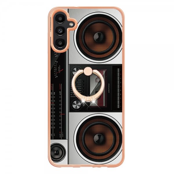 Samsung Galaxy A14 Deksel Finger Ring Motiv Radio