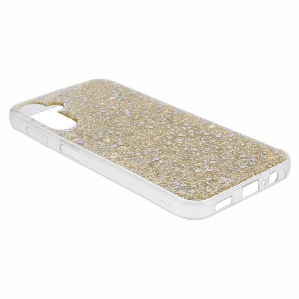 Nordic Covers Samsung Galaxy A14 Deksel Sparkle Series Citrine Gold