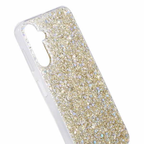 Nordic Covers Samsung Galaxy A14 Deksel Sparkle Series Citrine Gold