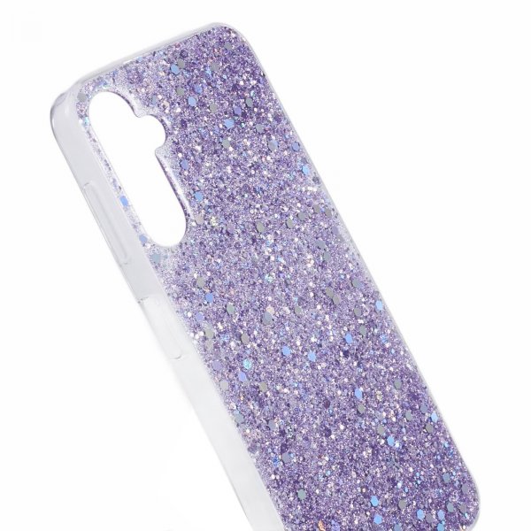Nordic Covers Samsung Galaxy A14 Deksel Sparkle Series Lilac Purple