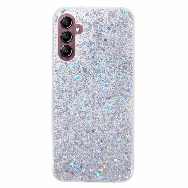 Nordic Covers Samsung Galaxy A14 Deksel Sparkle Series Stardust Silver