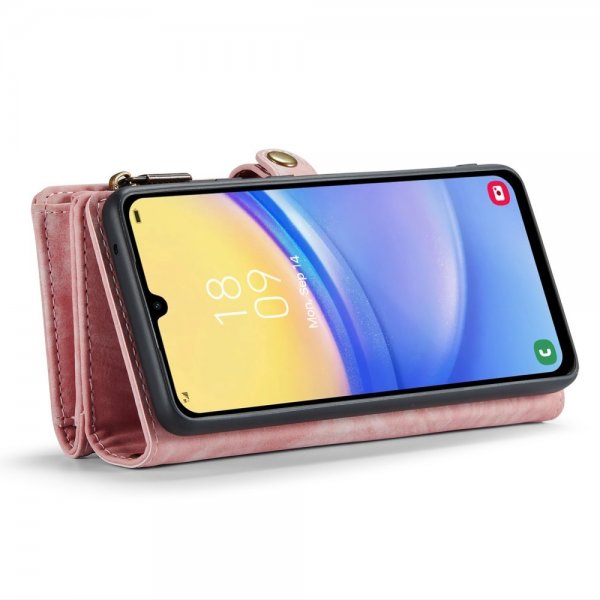 CaseMe Samsung Galaxy A15 Etui 008 Series Avtakbart Deksel Rosa