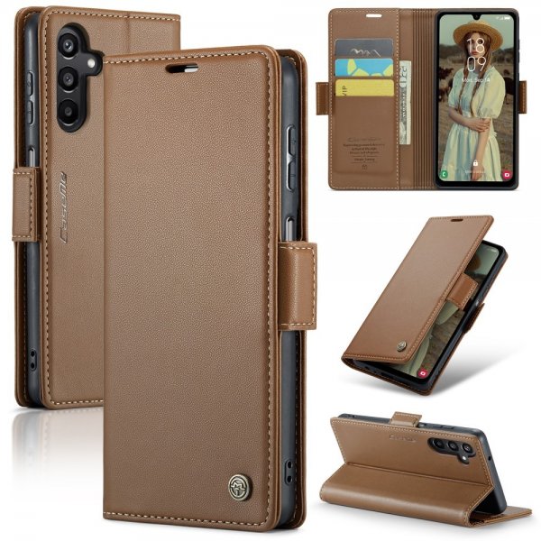 CaseMe Samsung Galaxy A15 Etui 023 Series Brun