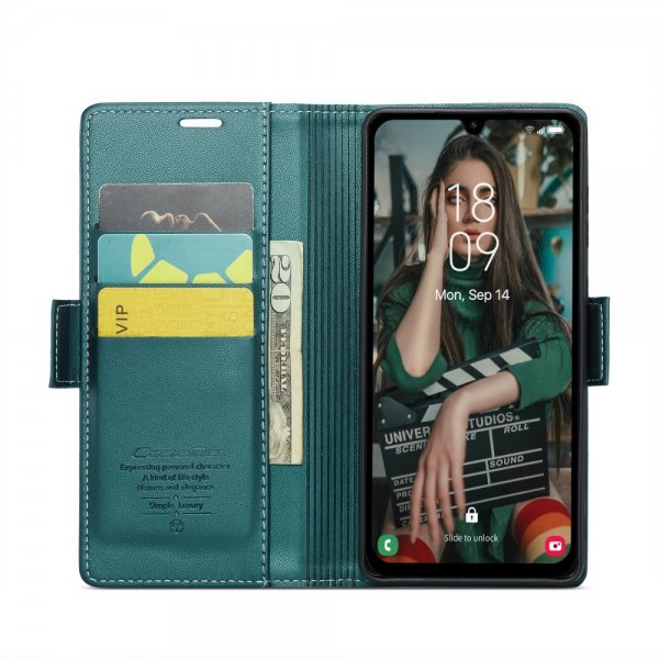 CaseMe Samsung Galaxy A15 Etui 023 Series Grønn
