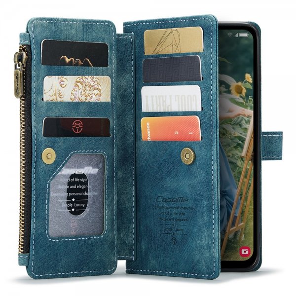CaseMe Samsung Galaxy A15 Etui C30 Series Blå