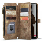 CaseMe Samsung Galaxy A15 Etui C30 Series Brun