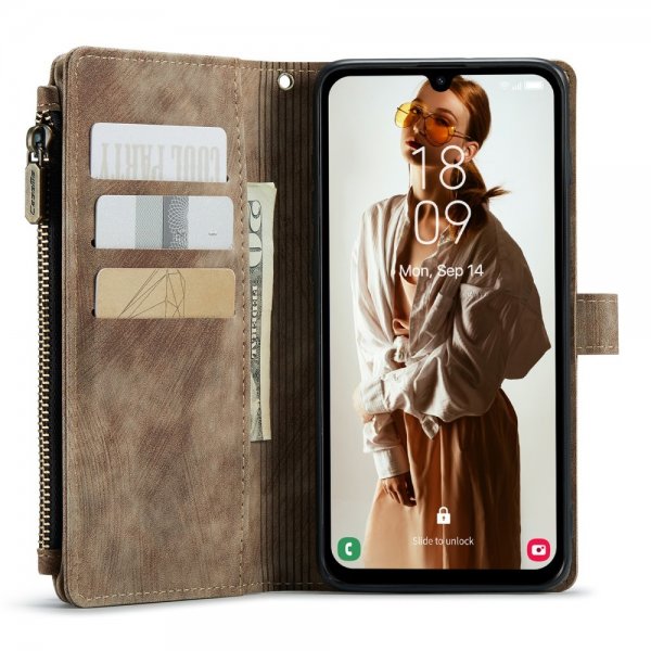 CaseMe Samsung Galaxy A15 Etui C30 Series Brun