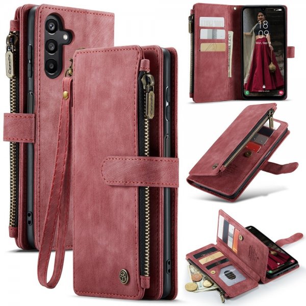 CaseMe Samsung Galaxy A15 Etui C30 Series Rød
