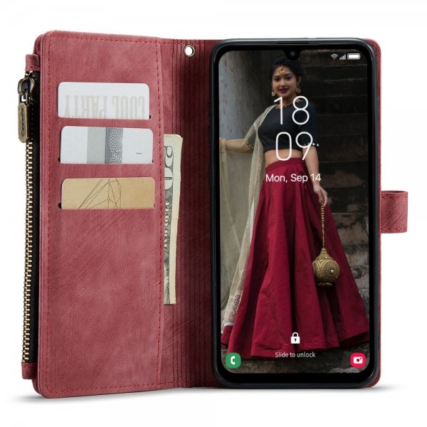 CaseMe Samsung Galaxy A15 Etui C30 Series Rød
