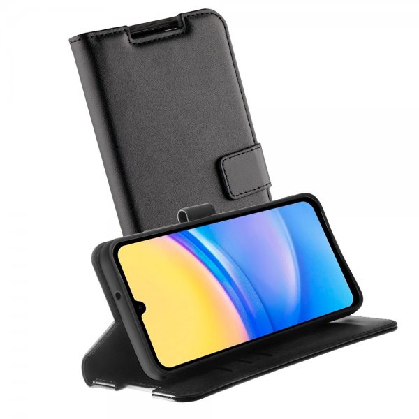 Vivanco Samsung Galaxy A15 Etui Classic Wallet Svart