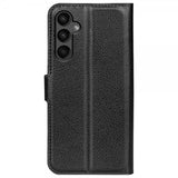 Samsung Galaxy A15 Etui Litchi Svart
