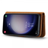 Dg.Ming Samsung Galaxy A15 Etui Avtagbart Deksel Brun