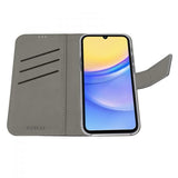 Celly Samsung Galaxy A15 Etui Wally Wallet Case Svart