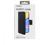 Celly Samsung Galaxy A15 Etui Wally Wallet Case Svart