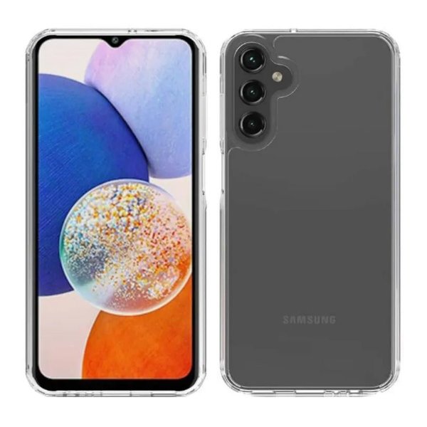 Rvelon Samsung Galaxy A15 Deksel Silikon Transparent