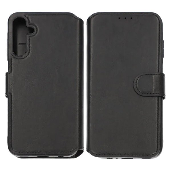 Rvelon Samsung Galaxy A15 Etui 4 Kortlomme Svart