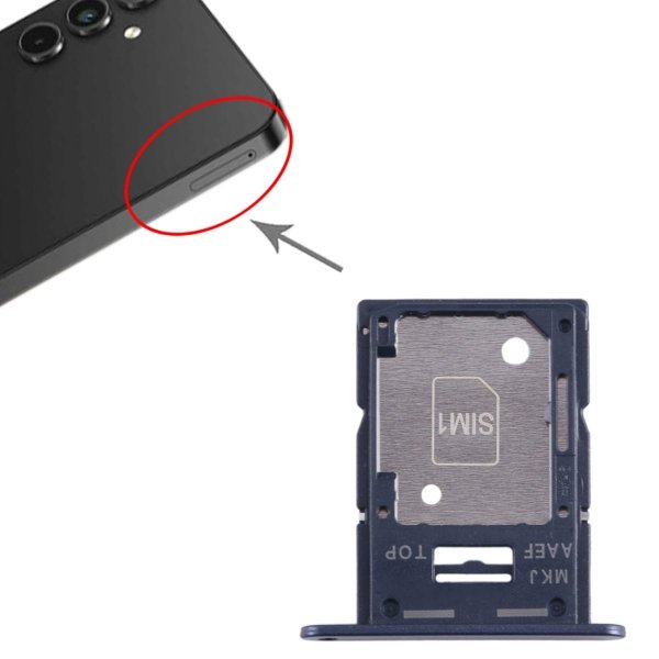Samsung Galaxy A15 SIM-kortholder - Svart