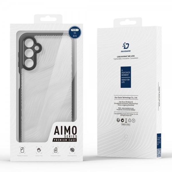 Dux Ducis Samsung Galaxy A15 Deksel Aimo Series Svart