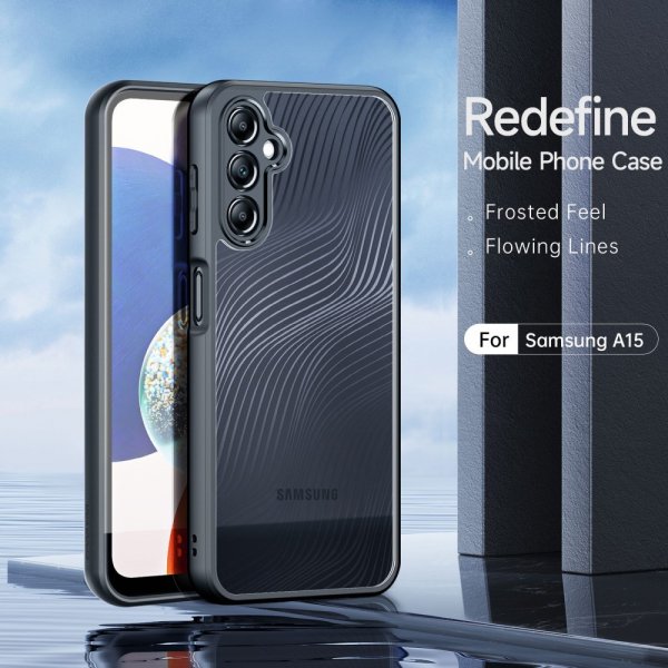 Dux Ducis Samsung Galaxy A15 Deksel Aimo Series Svart