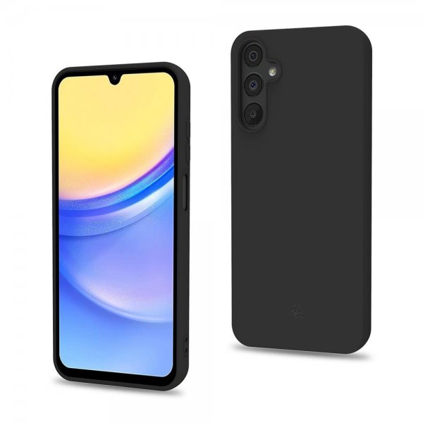 Celly Samsung Galaxy A15 Deksel CROMO Svart
