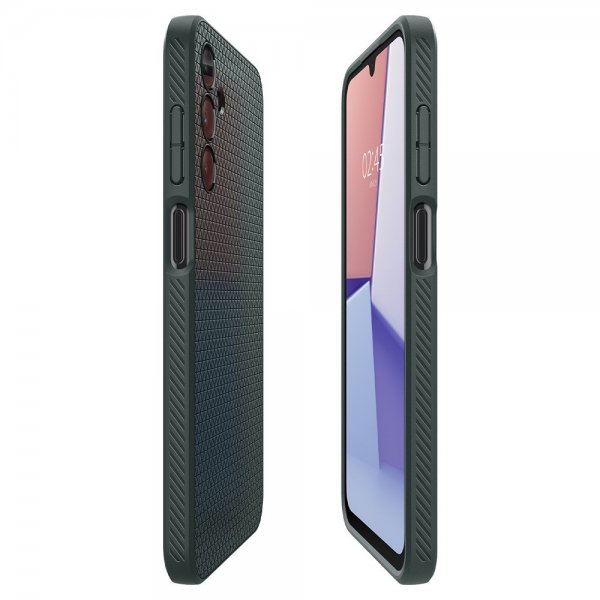Spigen Samsung Galaxy A15 Deksel Liquid Air Abyss Green