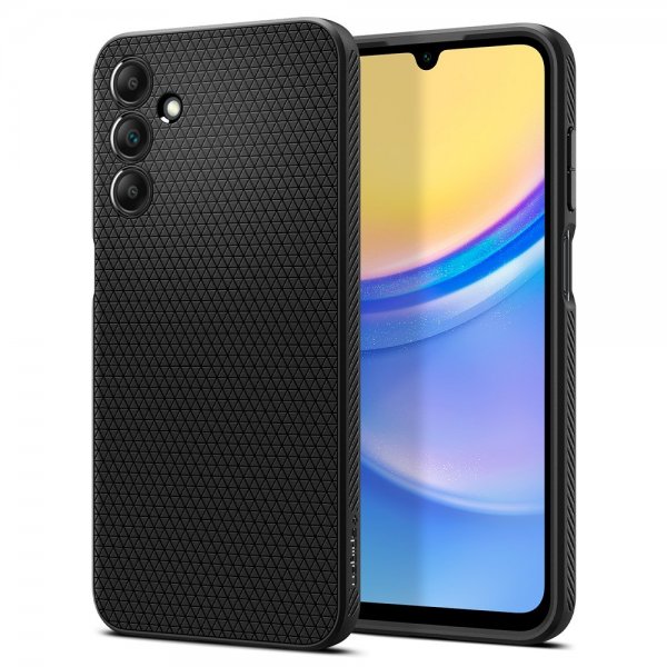 Spigen Samsung Galaxy A15 Deksel Liquid Air Matte Black