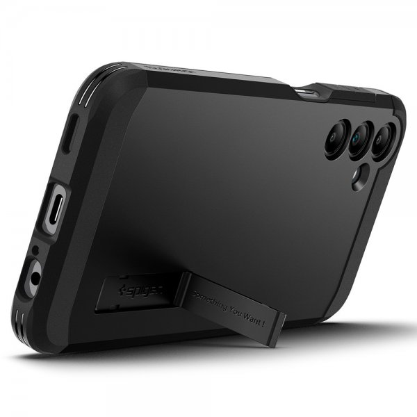 Spigen Samsung Galaxy A15 Deksel Tough Armor Svart