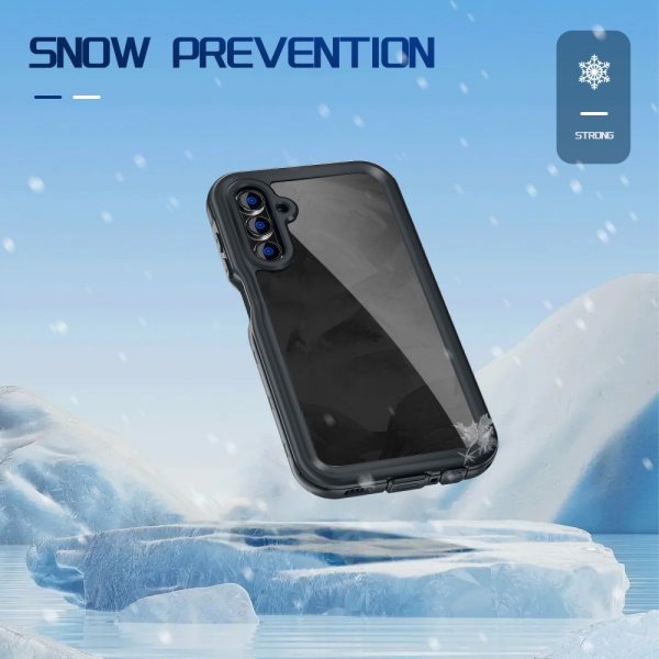 Redpepper Samsung Galaxy A15 Deksel Vanntett IP68 Svart