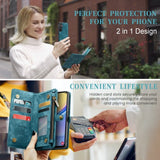 CaseMe Samsung Galaxy A16 Etui 008 Series Avtakbart Deksel Blå