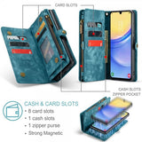 CaseMe Samsung Galaxy A16 Etui 008 Series Avtakbart Deksel Blå