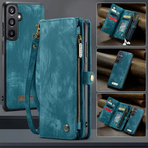CaseMe Samsung Galaxy A16 Etui 008 Series Avtakbart Deksel Blå