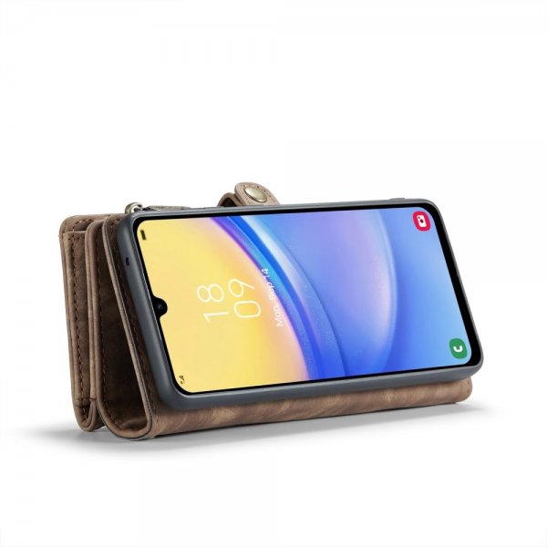 CaseMe Samsung Galaxy A16 Etui 008 Series Avtakbart Deksel Brun