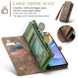CaseMe Samsung Galaxy A16 Etui 008 Series Avtakbart Deksel Brun