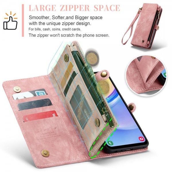 CaseMe Samsung Galaxy A16 Etui 008 Series Avtakbart Deksel Rosa