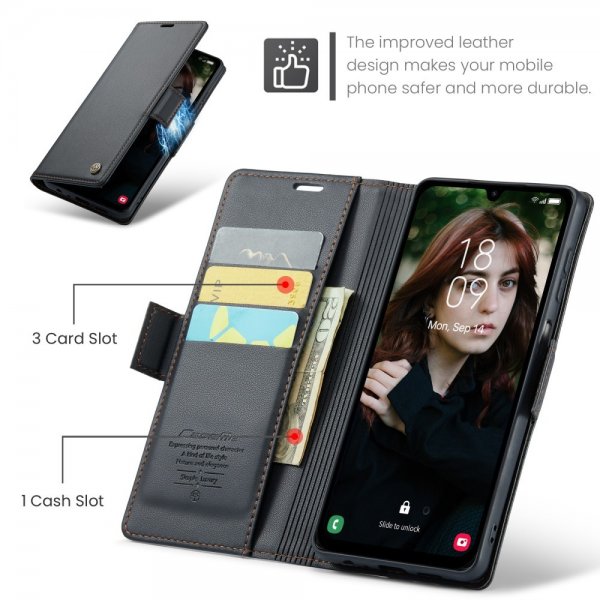 CaseMe Samsung Galaxy A16 Etui 023 Series Svart