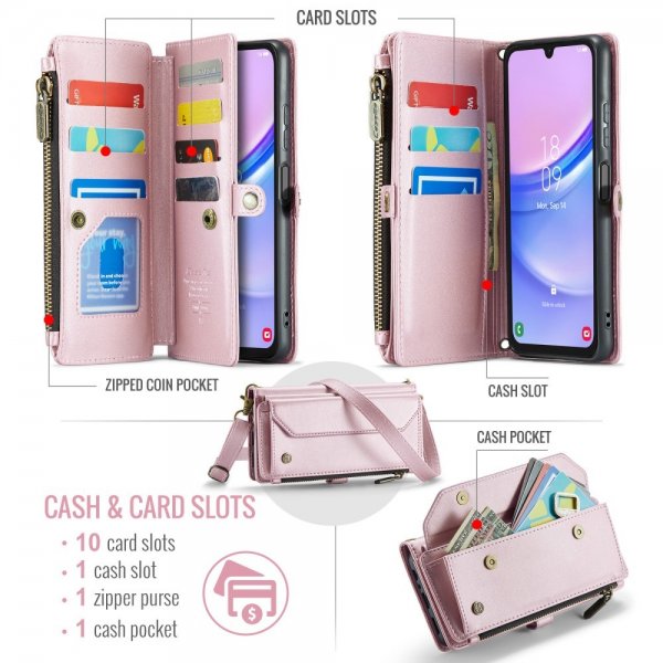 CaseMe Samsung Galaxy A16 Etui C36 Series Rosa