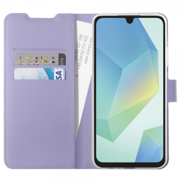 Vivanco Samsung Galaxy A16 Etui Classic Wallet Lavender