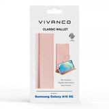 Vivanco Samsung Galaxy A16 Etui Classic Wallet Rosegull