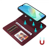 Betopnice Samsung Galaxy A16 Etui Avtagbart Deksel 005 Rød