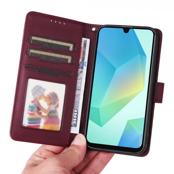 Betopnice Samsung Galaxy A16 Etui Avtagbart Deksel 005 Rød